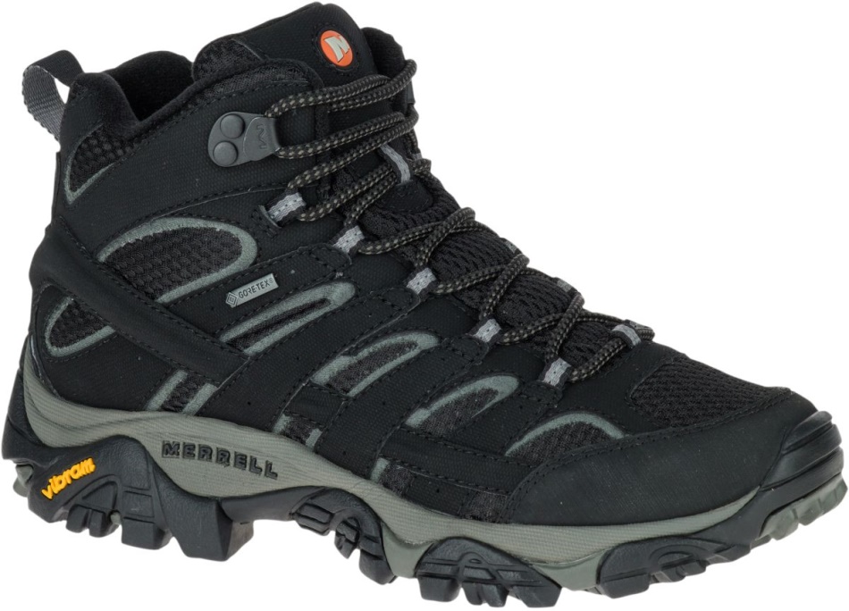 Merrell Mujer Moab 2 Mid Gore-tex Negro
