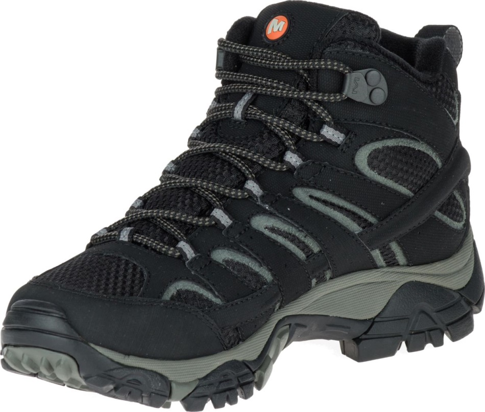 Merrell Mujer Moab 2 Mid Gore-tex Negro