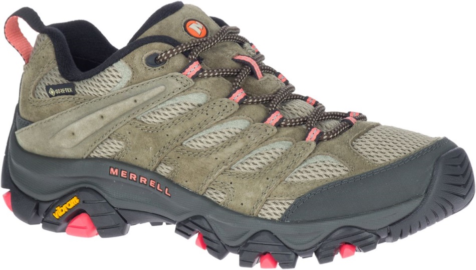 Merrell Mujer Moab 3 Gore-tex Verde Oliva