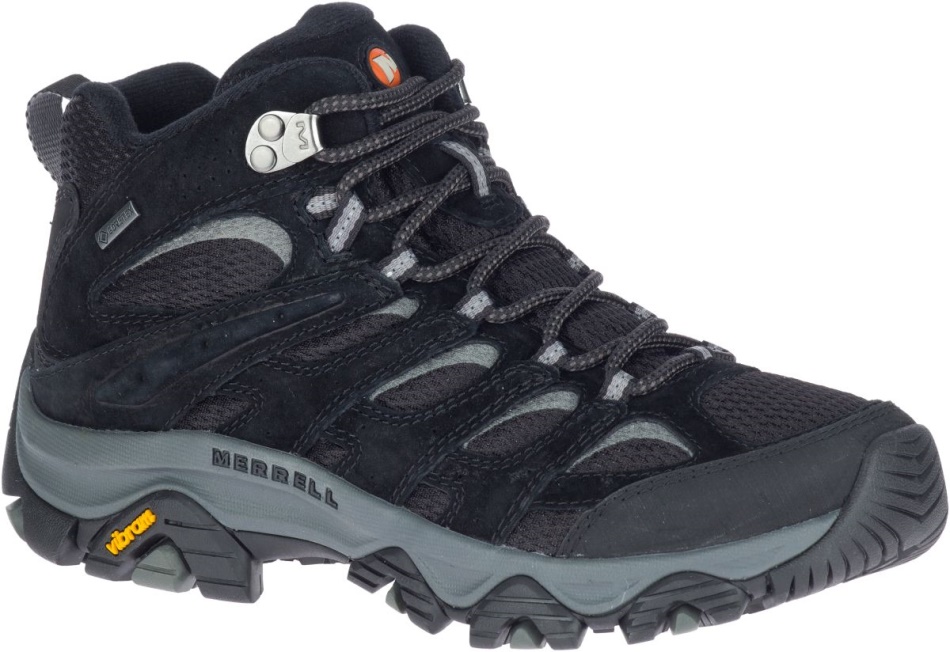 Merrell Mujer Moab 3 Mid Gore-tex Negro-gris