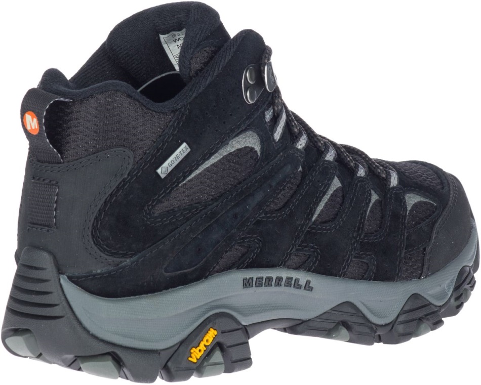 Merrell Mujer Moab 3 Mid Gore-tex Negro-gris