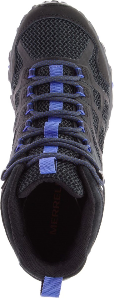 Merrell Mujer Moab Fst 2 Mid Gore-tex Negro-granito