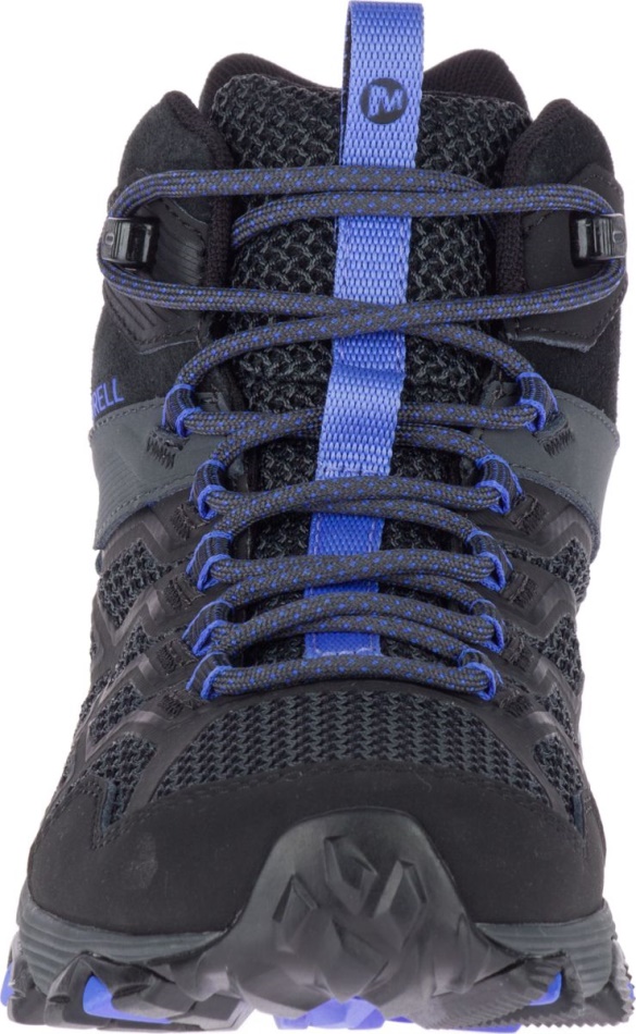 Merrell Mujer Moab Fst 2 Mid Gore-tex Negro-granito
