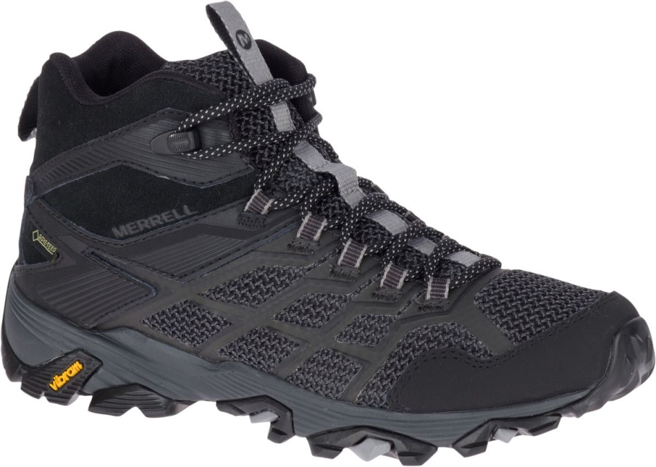 Merrell Mujer Moab Fst 2 Mid Gore-tex Negro