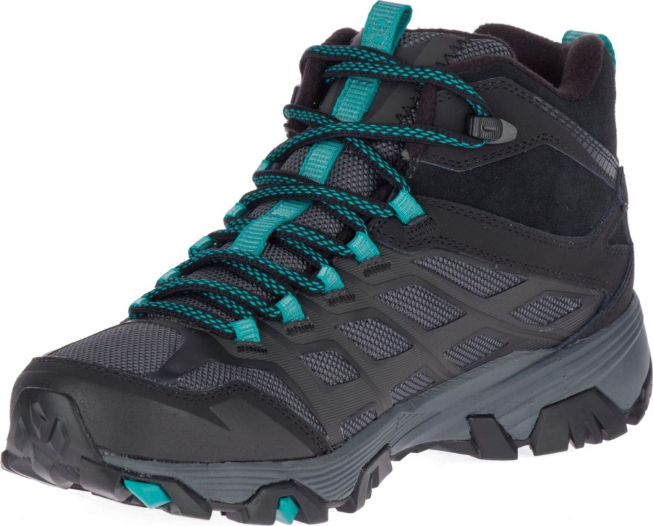 Merrell Mujer Moab Fst Ice+ Thermo Negro-hielo