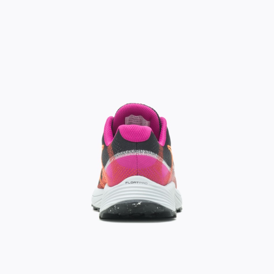 Merrell Mujer Moab Flight Negro-fucsia