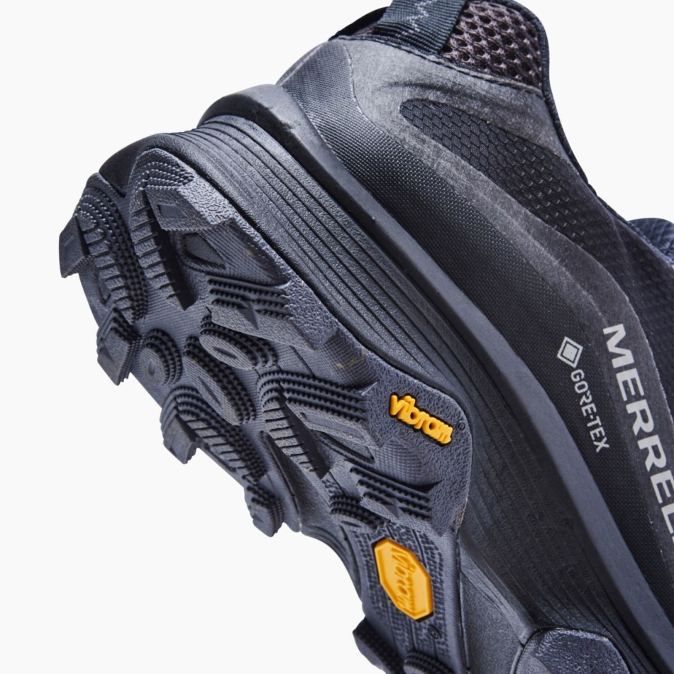 Merrell Mujer Moab Speed Gore-tex Negro-asfalto