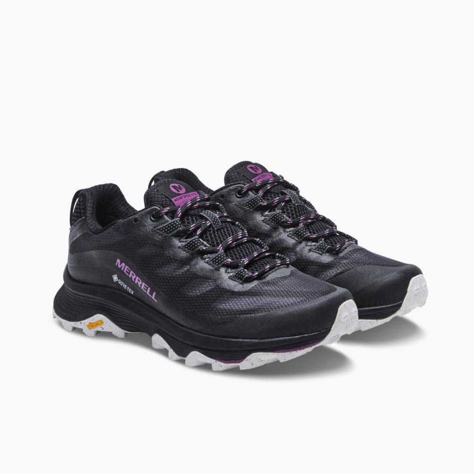 Merrell Mujer Moab Speed Gore-tex Negro