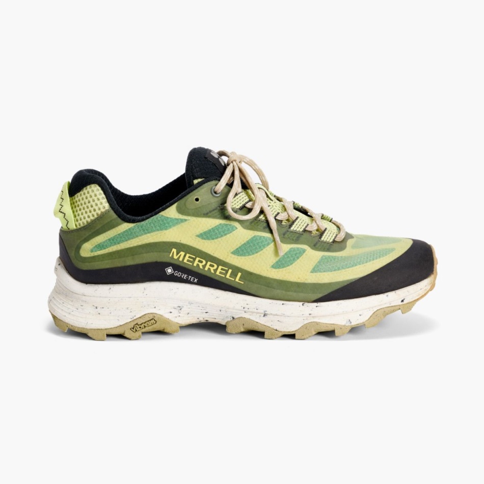 Merrell Mujer Moab Speed Gore-tex X Sweaty Betty Laurel-lime
