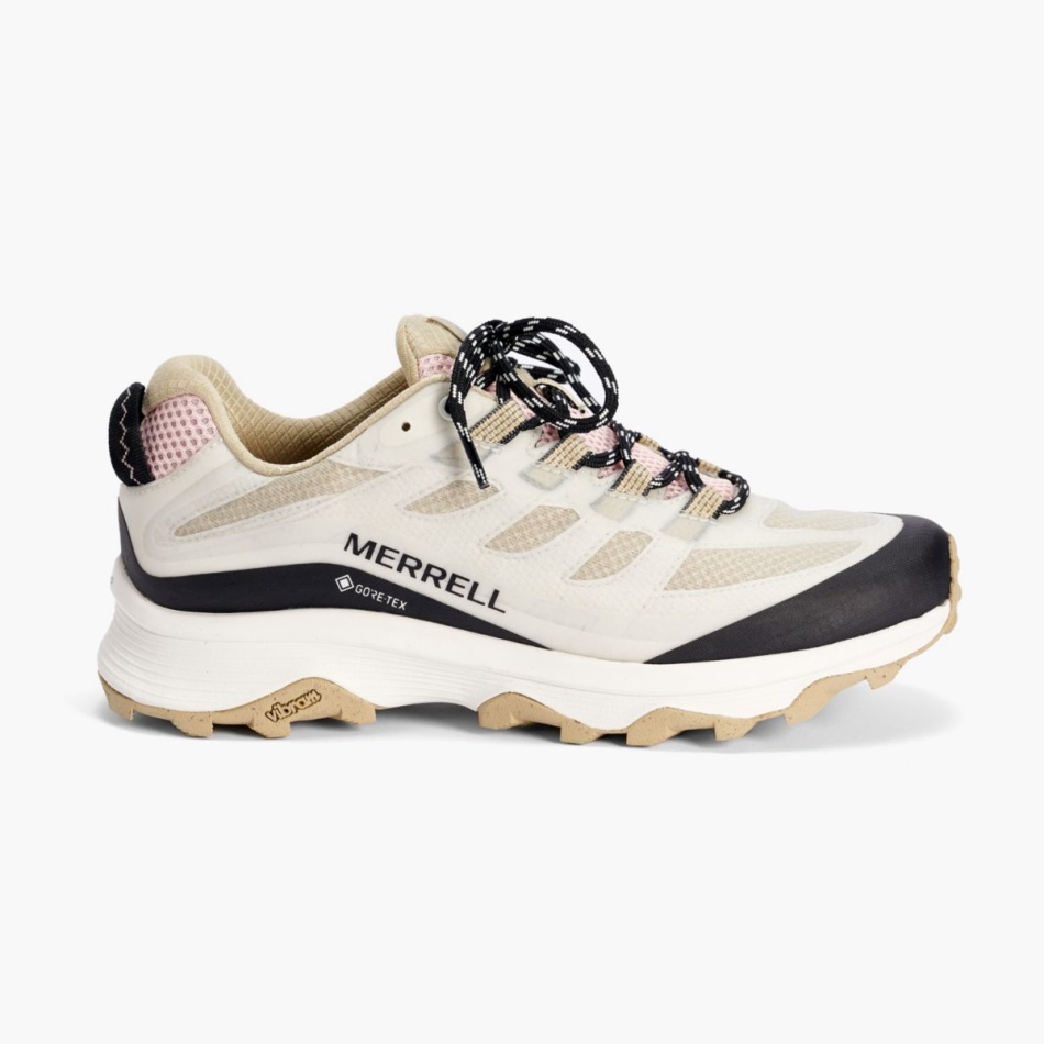 Merrell Mujer Moab Speed Gore-tex X Sweaty Betty Blanco-caqui