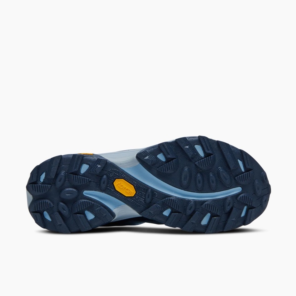 Merrell Mujer Moab Speed Mid Gore-tex Azul Marino