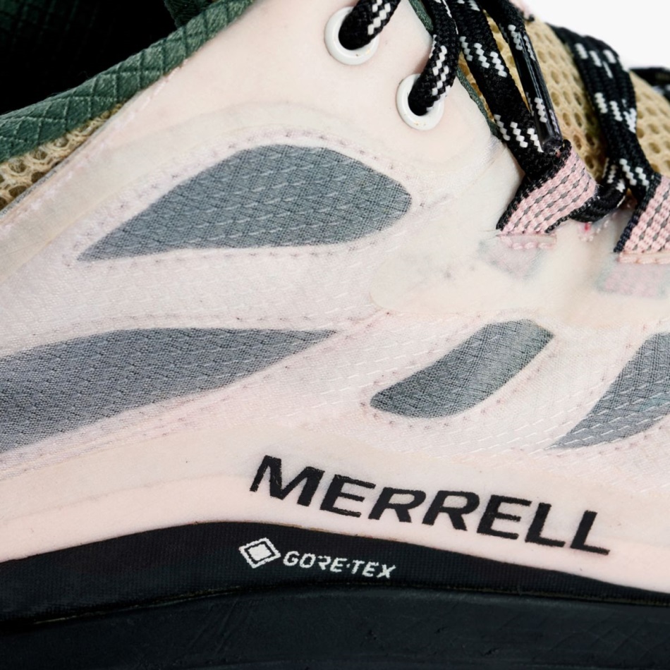 Merrell Mujer Moab Speed Mid Gore-tex X Sweaty Betty Blanco-rosa