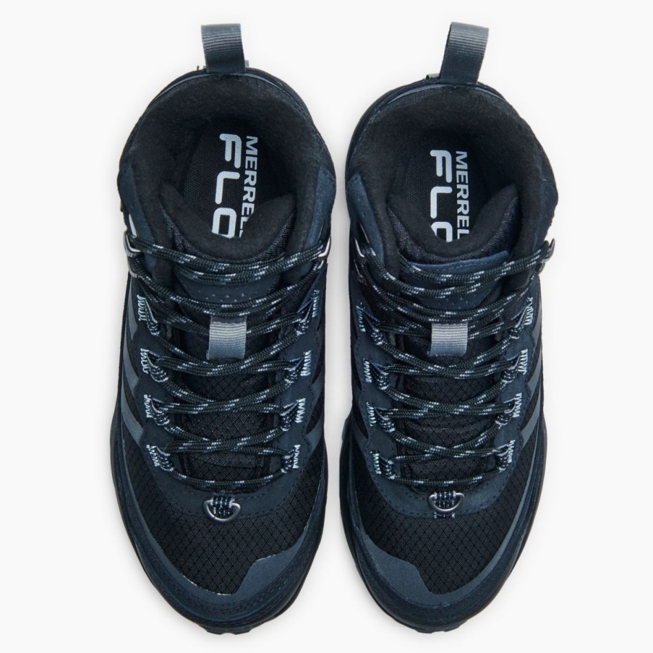 Merrell Mujer Moab Speed Thermo Mid Impermeable Negro