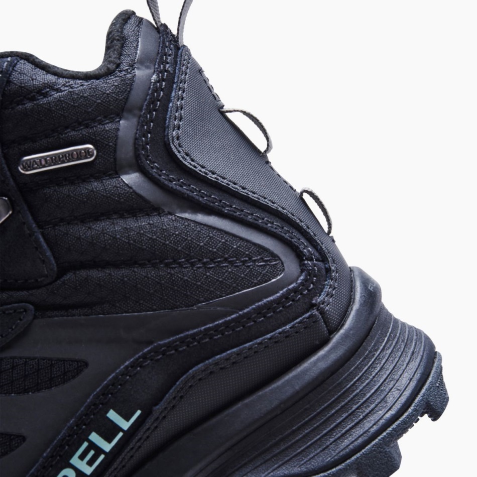 Merrell Mujer Moab Speed Thermo Mid Impermeable Negro