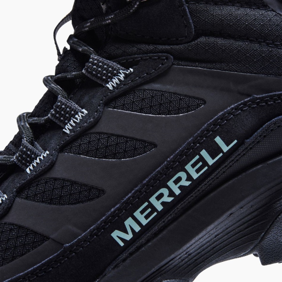 Merrell Mujer Moab Speed Thermo Mid Impermeable Negro