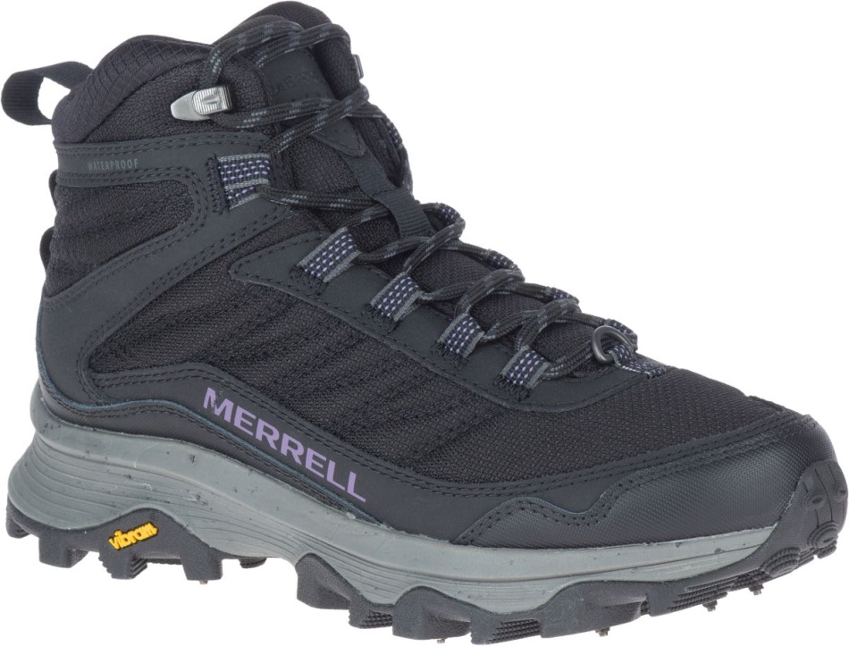 Merrell Moab Speed Thermo Mid Mujer Zapatillas Impermeables Con Tacos Negras