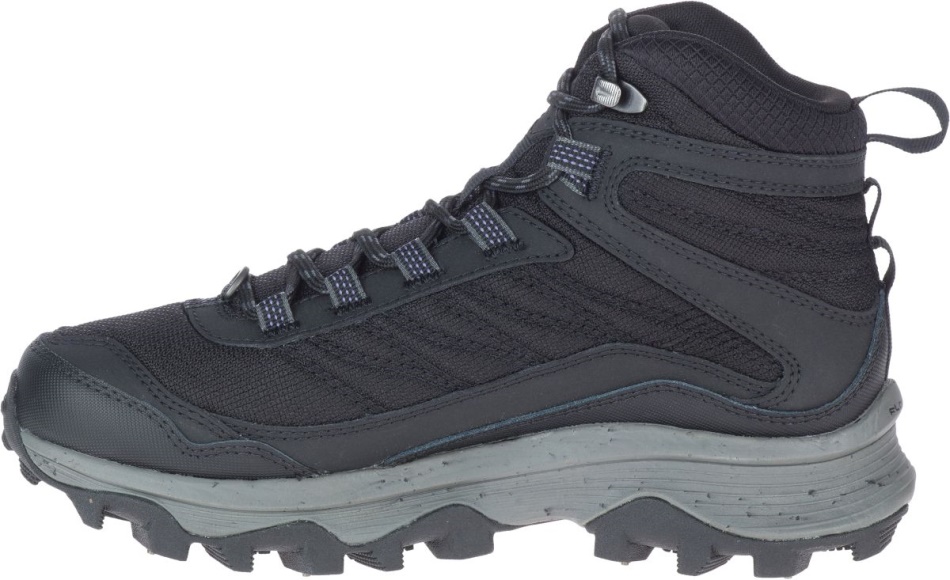 Merrell Moab Speed Thermo Mid Mujer Zapatillas Impermeables Con Tacos Negras