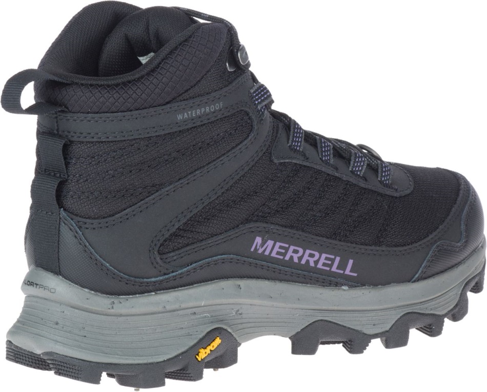 Merrell Moab Speed Thermo Mid Mujer Zapatillas Impermeables Con Tacos Negras