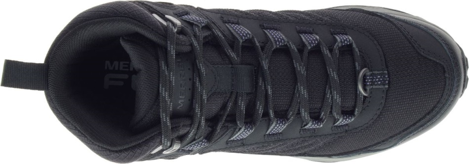 Merrell Moab Speed Thermo Mid Mujer Zapatillas Impermeables Con Tacos Negras