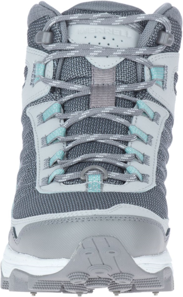 Merrell Mujer Moab Speed Thermo Mid Impermeable Con Clavos Carbón