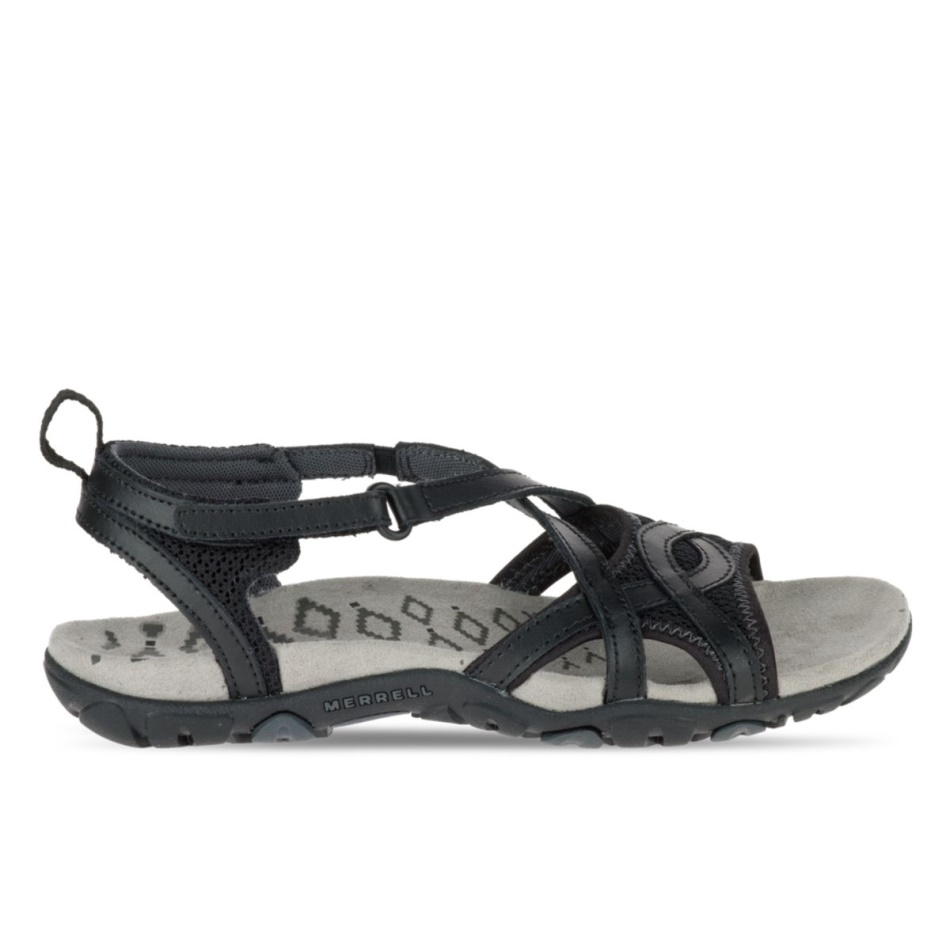 Merrell Mujer Sandspur Delta Wrap Negro
