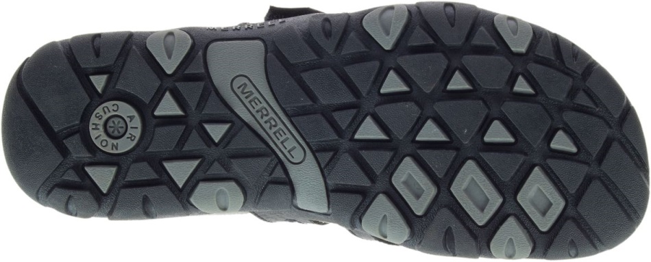 Merrell Mujer Sandspur Rose Chanclas Negras