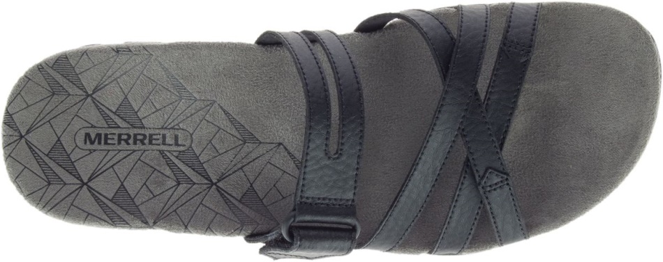 Merrell Mujer Sandspur Rose Chanclas Negras