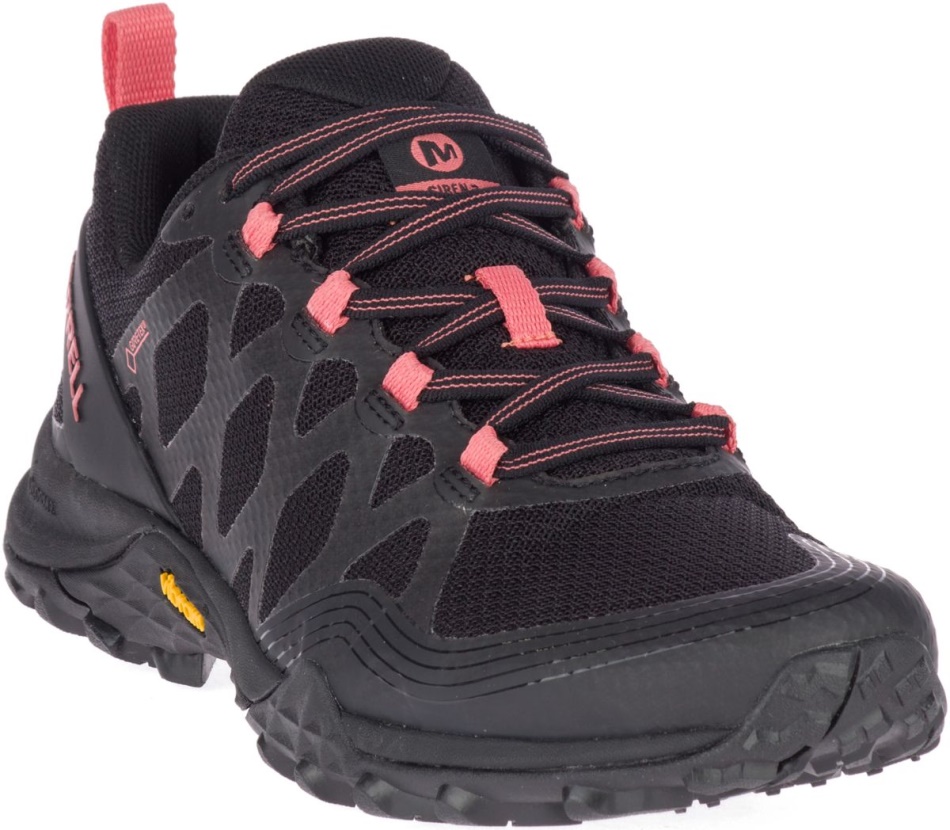 Merrell Mujer Siren 3 Gore-tex Negro-rosa