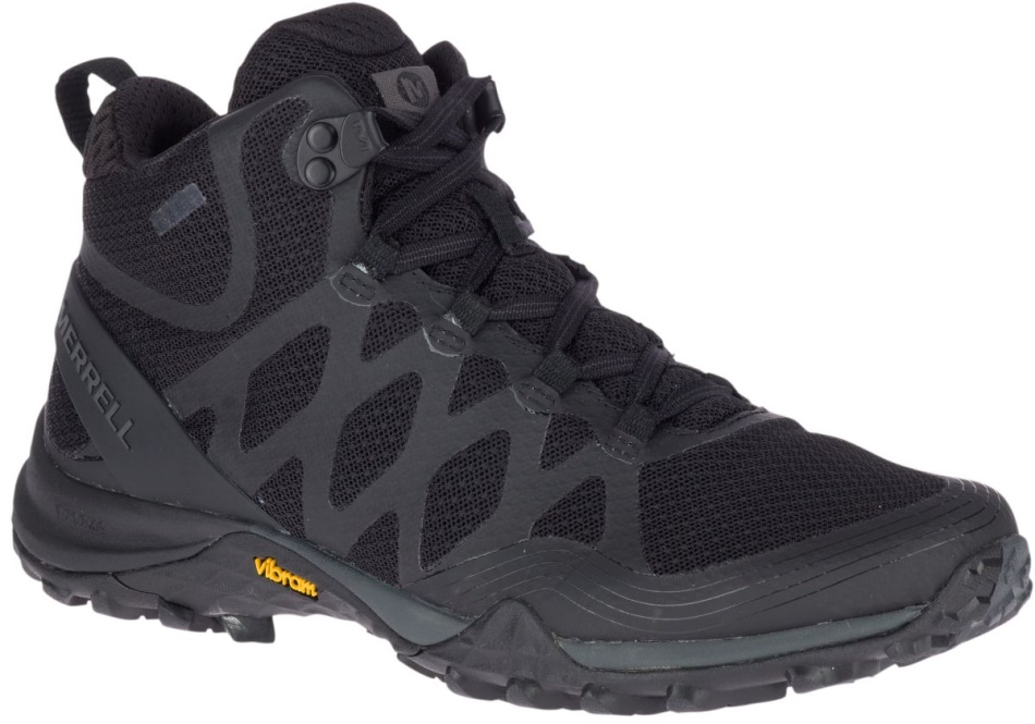 Merrell Mujer Siren 3 Mid Gore-tex Negro-negro