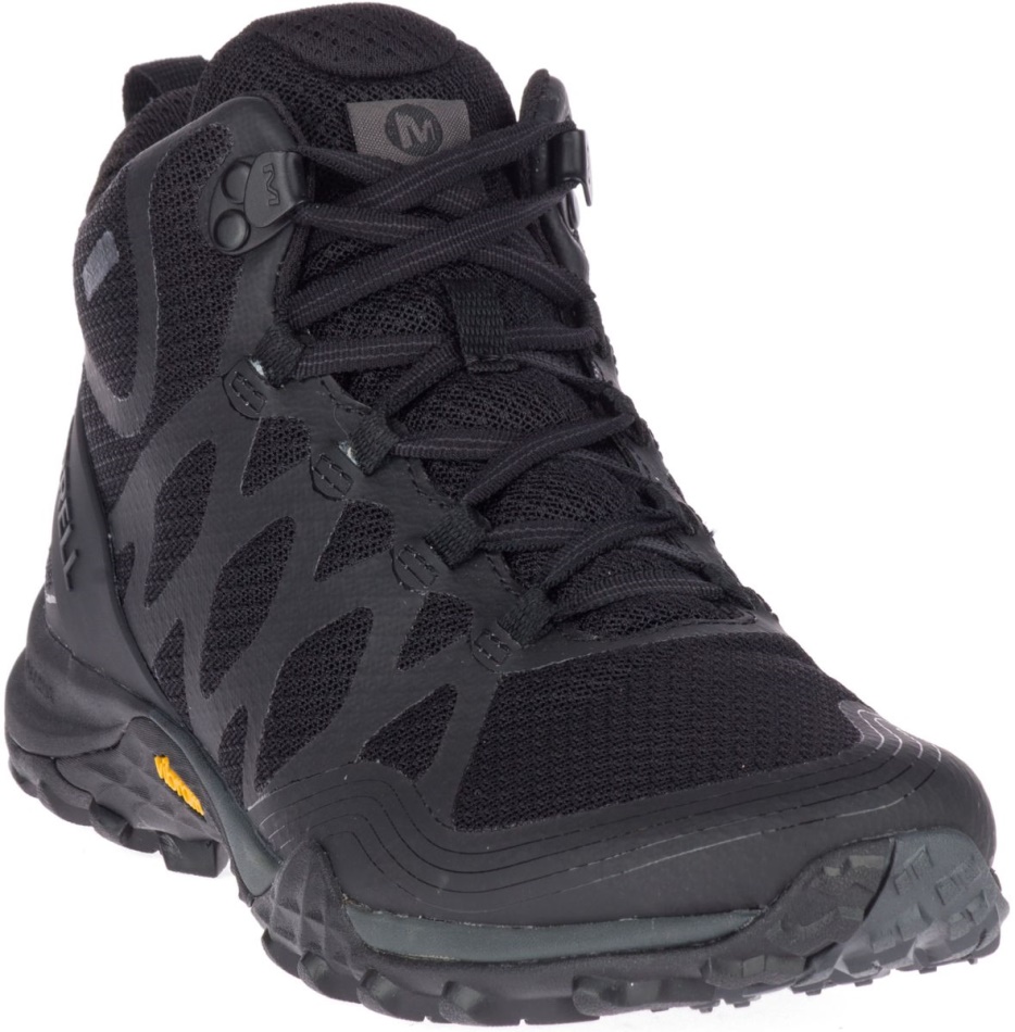 Merrell Mujer Siren 3 Mid Gore-tex Negro-negro