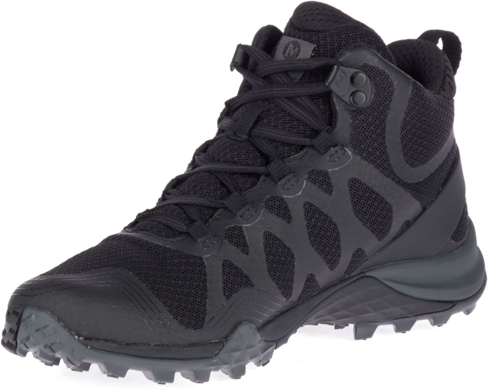 Merrell Mujer Siren 3 Mid Gore-tex Negro-negro