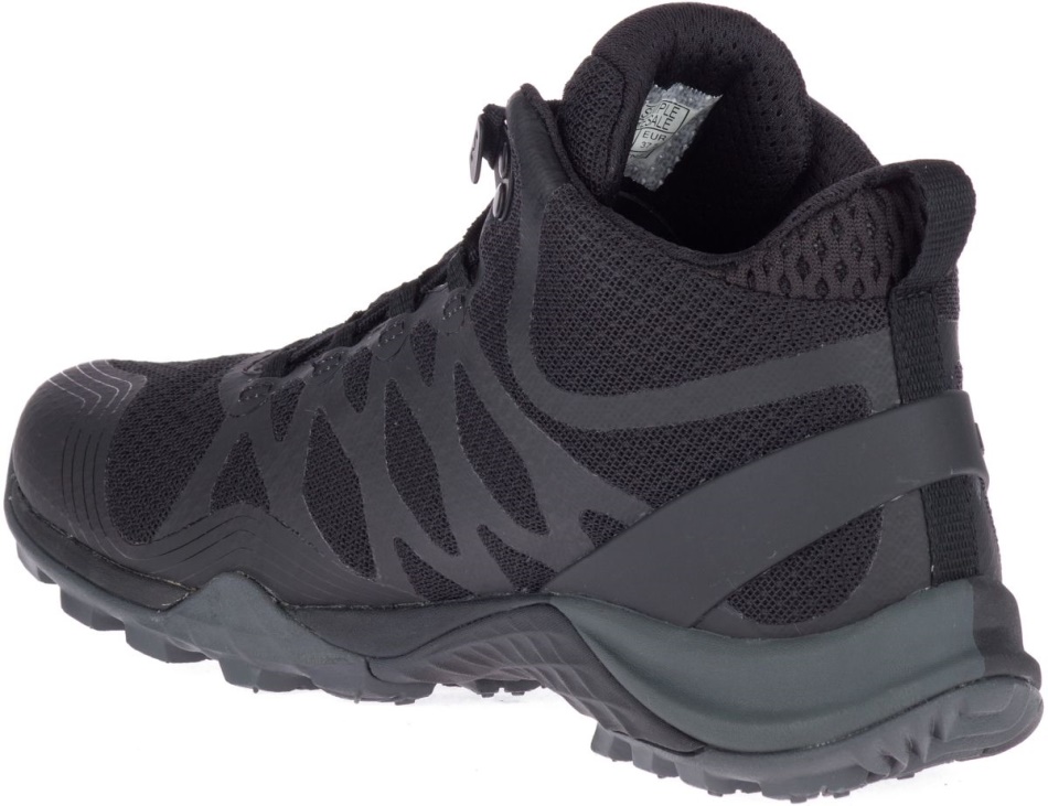 Merrell Mujer Siren 3 Mid Gore-tex Negro-negro