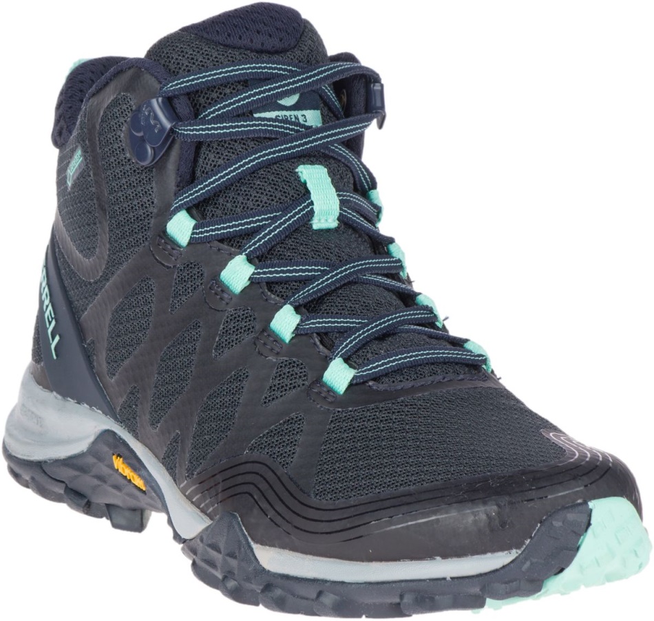 Merrell Mujer Siren 3 Mid Gore-tex Azul Marino