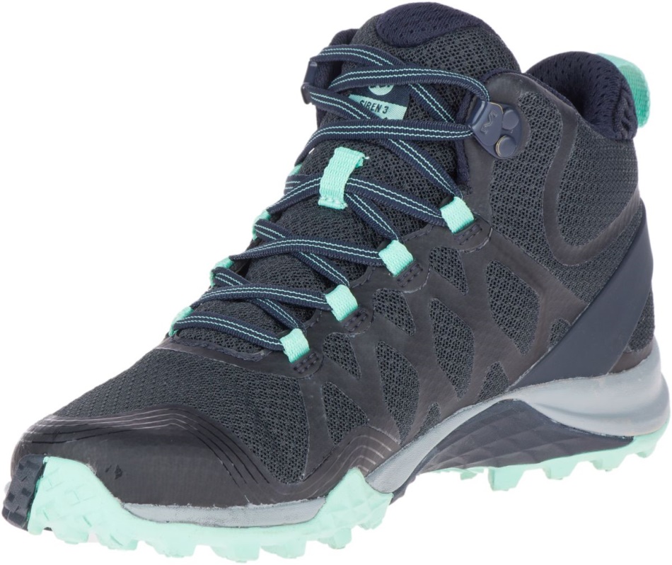 Merrell Mujer Siren 3 Mid Gore-tex Azul Marino