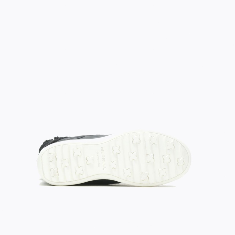 Merrell Mujer Snowcreek Sport Mid Zip Polar Impermeable Negro