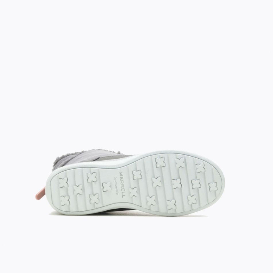 Merrell Mujer Snowcreek Sport Mid Zip Polar Impermeable Carboncillo