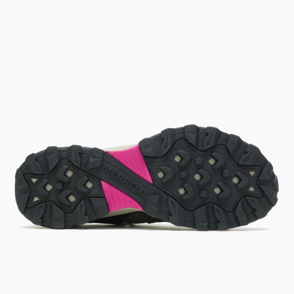 Merrell Speed Strike Mujer Cuero Tamiz Liquen