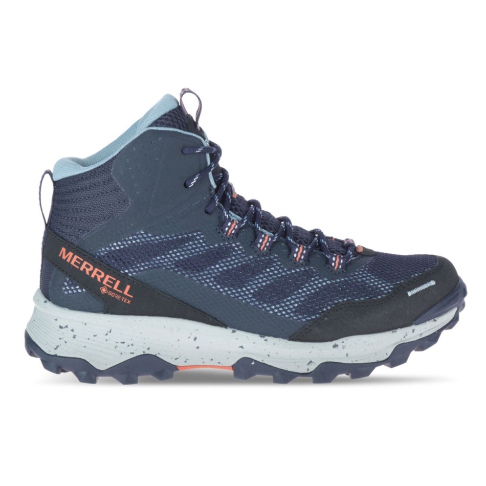 Merrell Mujer Speed Strike Mid Gore-tex Azul Marino
