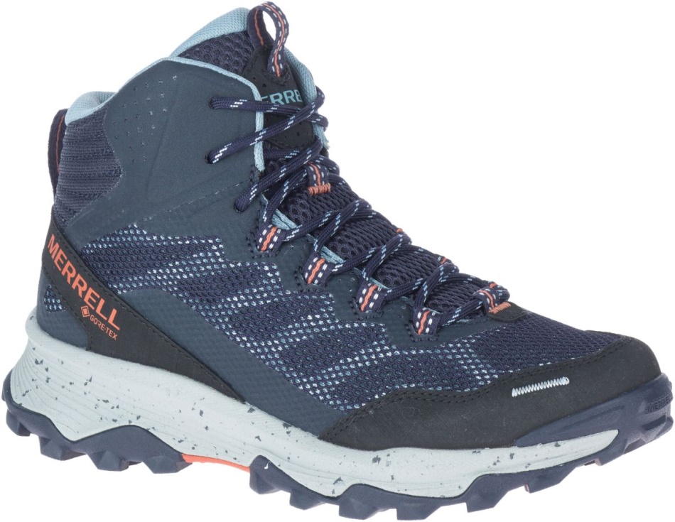 Merrell Mujer Speed Strike Mid Gore-tex Azul Marino
