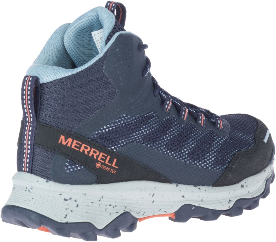 Merrell Mujer Speed Strike Mid Gore-tex Azul Marino