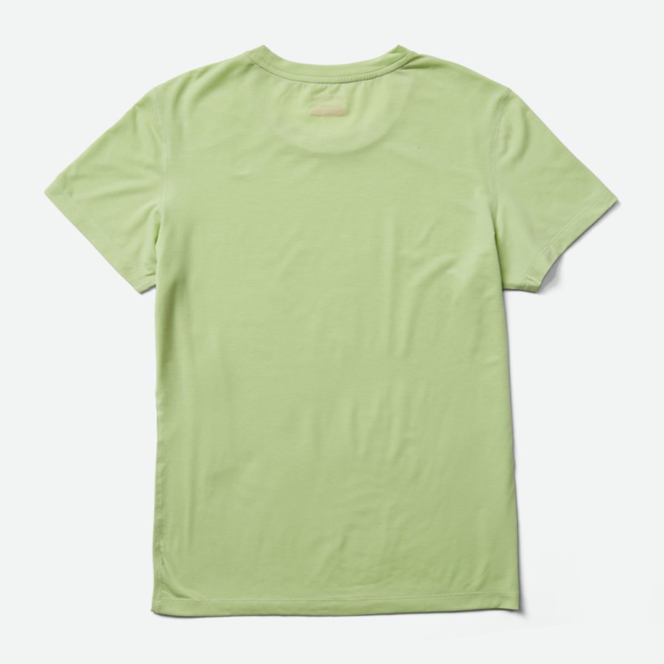 Merrell Mujer Tencel™ Camiseta De Manga Corta Verde Espuma