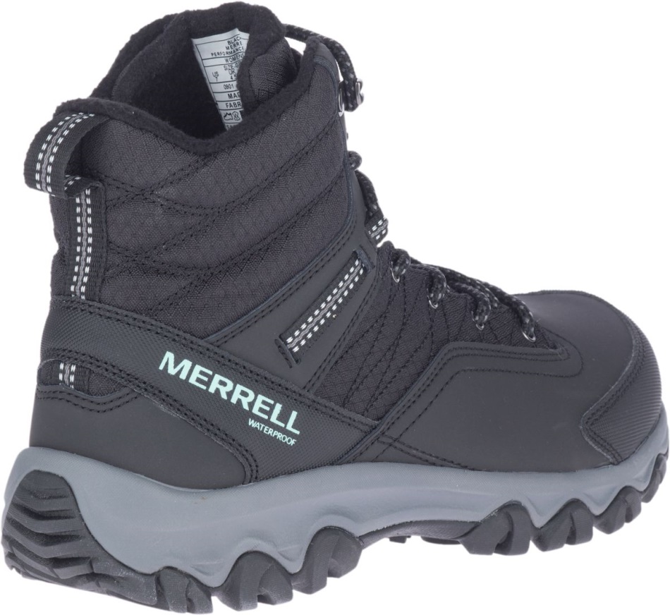 Merrell Mujer Thermo Akita Mid Impermeable Negro