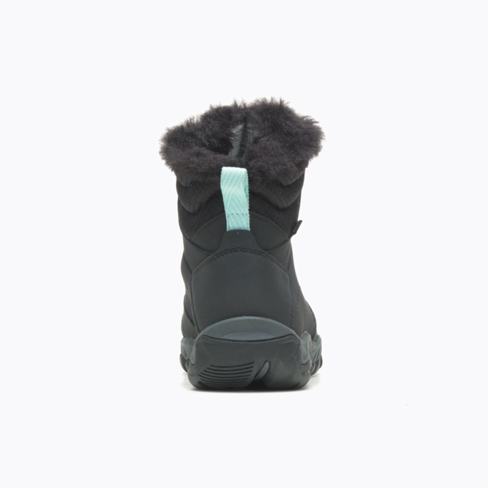 Merrell Mujer Thermo Fractal Mid Impermeable Negro