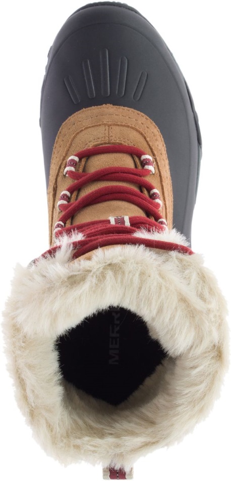 Merrell Mujer Yokota Polar Impermeable Tabaco